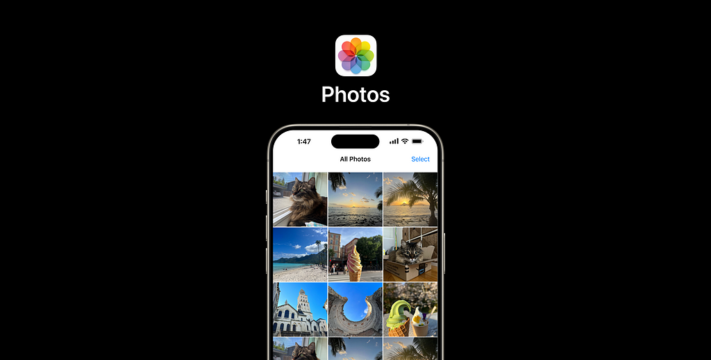 Image of Apple photos app