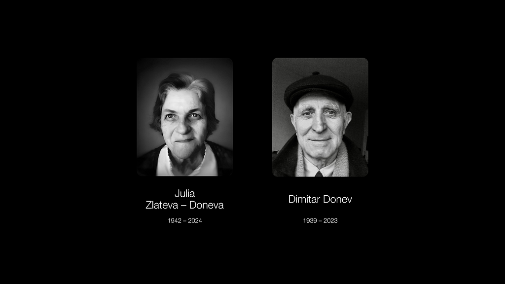 In loving memory of my parents