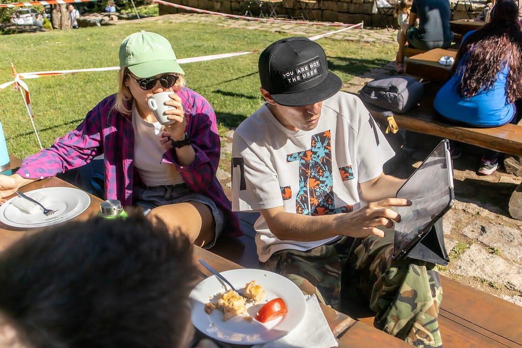 UX Bulgaria meeting in the mountain — August 2024