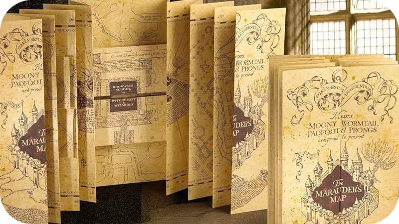 “I solemnly swear that I am up to no good.” — The Marauder’s Map