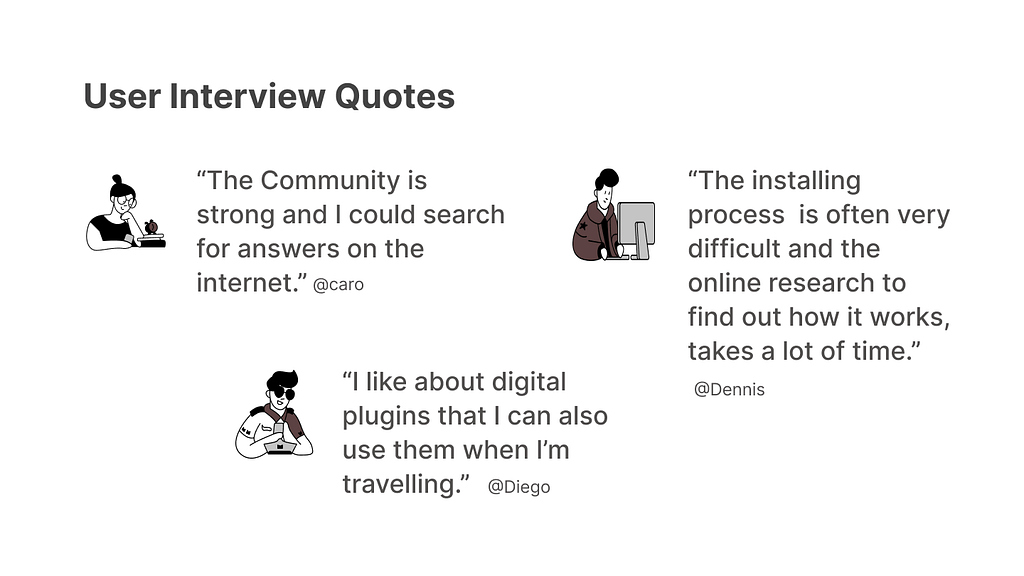 user interview quotes
